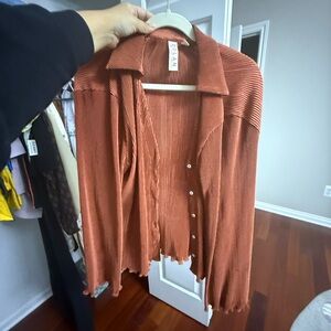 Dolan Terracotta Women's blouse purchased from anthropologie